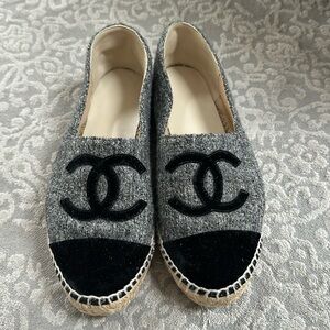 Authentic Chanel Espadrilles- RARE